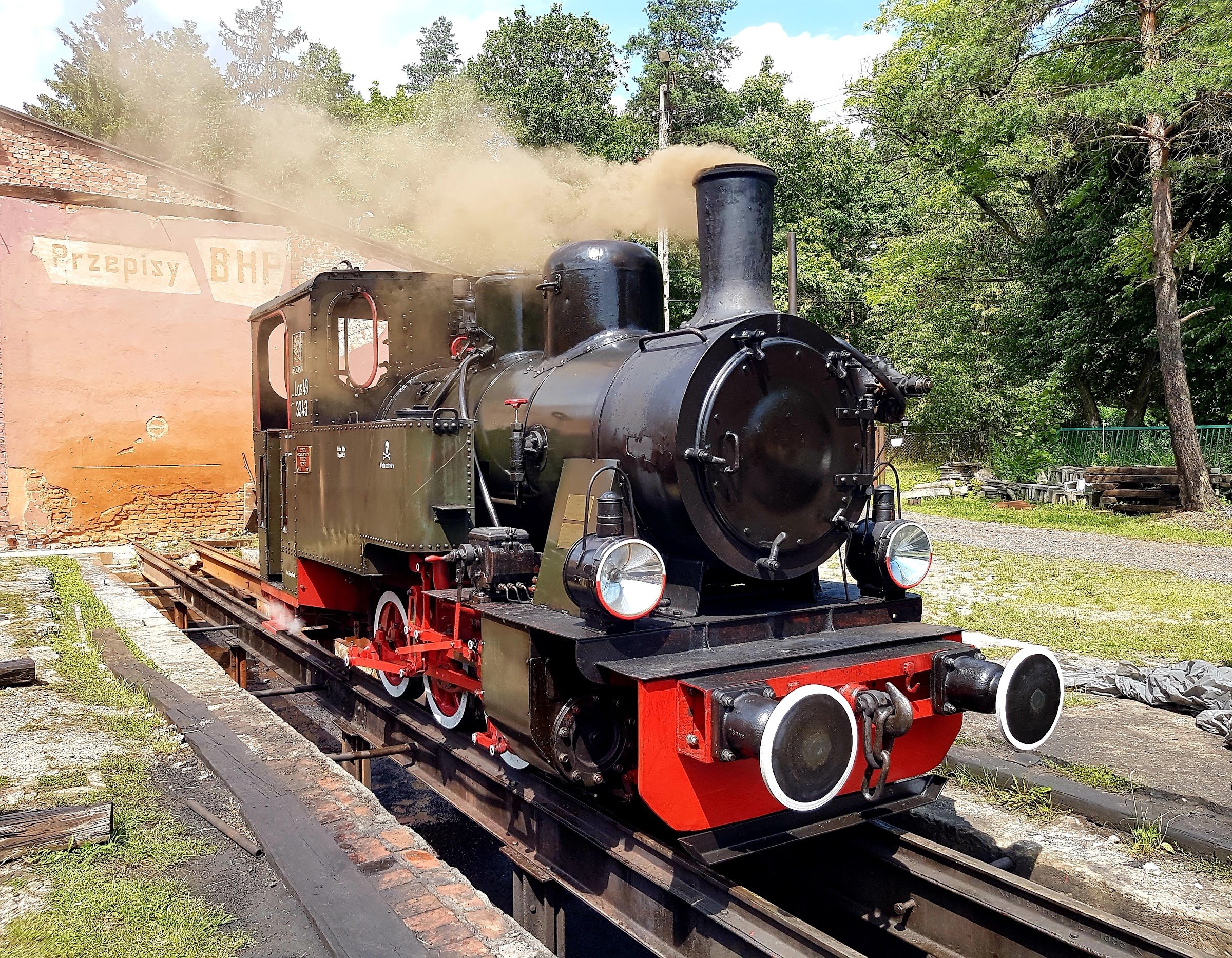 Rudy narrow-gauge railway